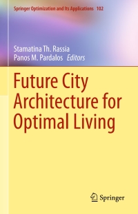 Cover image: Future City Architecture for Optimal Living 9783319150291