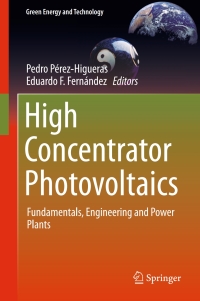 Cover image: High Concentrator Photovoltaics 9783319150383