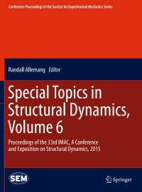 Titelbild: Special Topics in Structural Dynamics, Volume 6 9783319150475