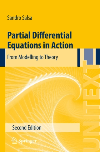 Cover image: Partial Differential Equations in Action 2nd edition 9783319150925