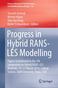 Cover image: Progress in Hybrid RANS-LES Modelling 9783319151403