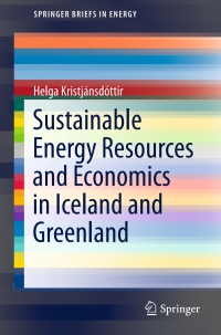Cover image: Sustainable Energy Resources and Economics in Iceland and Greenland 9783319151731