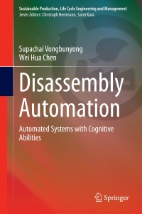 Cover image: Disassembly Automation 9783319151823