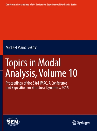 Immagine di copertina: Topics in Modal Analysis, Volume 10 9783319152509