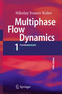 Cover image: Multiphase Flow Dynamics 1 5th edition 9783319152950