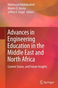Cover image: Advances in Engineering Education in the Middle East and North Africa 9783319153223