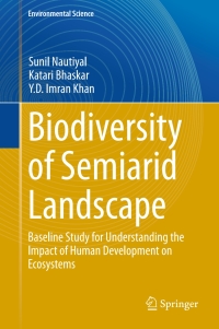 Cover image: Biodiversity of Semiarid Landscape 9783319154633