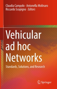 Cover image: Vehicular ad hoc Networks 9783319154961