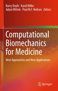 Titelbild: Computational Biomechanics for Medicine 9783319155029