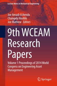 Immagine di copertina: 9th WCEAM Research Papers 9783319155357