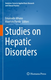 Cover image: Studies on Hepatic Disorders 9783319155388