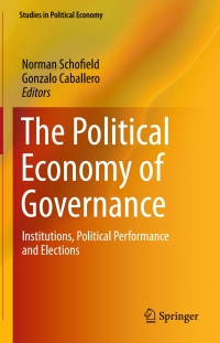 Cover image: The Political Economy of Governance 9783319155500