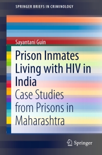 Cover image: Prison Inmates Living with HIV in India 9783319155654