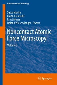 Titelbild: Noncontact Atomic Force Microscopy 9783319155876