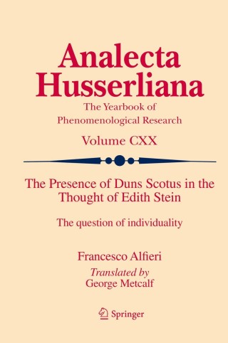 Cover image: The Presence of Duns Scotus in the Thought of Edith Stein 9783319156620