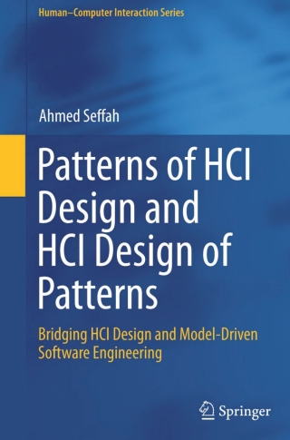 Cover image: Patterns of HCI Design and HCI Design of Patterns 9783319156866