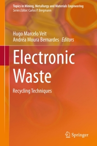 Imagen de portada: Electronic Waste 9783319157139