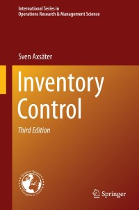 Imagen de portada: Inventory Control 3rd edition 9783319157283