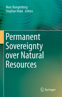 Titelbild: Permanent Sovereignty over Natural Resources 9783319157375