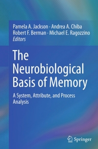 Cover image: The Neurobiological Basis of Memory 9783319157580