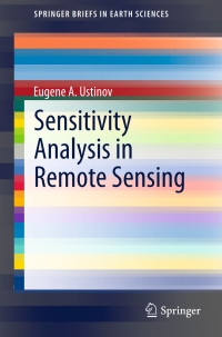 Cover image: Sensitivity Analysis in Remote Sensing 9783319158402