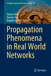 Imagen de portada: Propagation Phenomena in Real World Networks 9783319159157