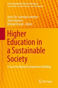 Cover image: Higher Education in a Sustainable Society 9783319159188