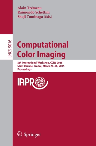 Cover image: Computational Color Imaging 9783319159782