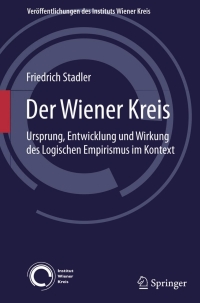 Titelbild: Der Wiener Kreis 3rd edition 9783319160474