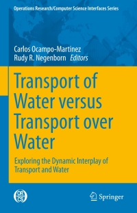 表紙画像: Transport of Water versus Transport over Water 9783319161327