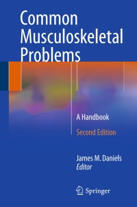 Cover image: Common Musculoskeletal Problems 2nd edition 9783319161563