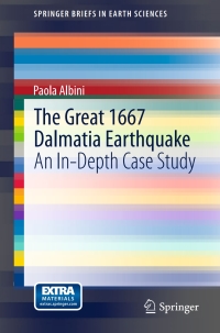 Cover image: The Great 1667 Dalmatia Earthquake 9783319162072