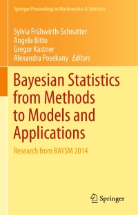 Imagen de portada: Bayesian Statistics from Methods to Models and Applications 9783319162379