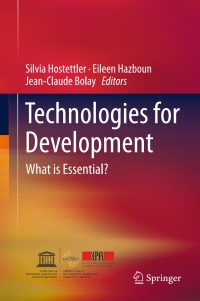 Cover image: Technologies for Development 9783319162461