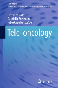 Cover image: Tele-oncology 9783319163772