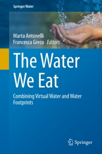 Cover image: The Water We Eat 9783319163925