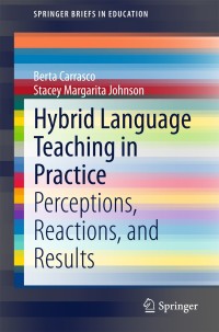 Cover image: Hybrid Language Teaching in Practice 9783319164250