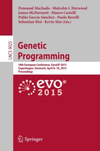 Imagen de portada: Genetic Programming 9783319165004