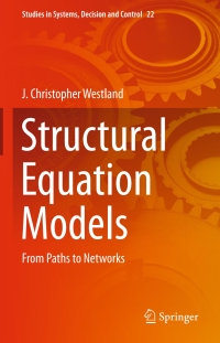 Imagen de portada: Structural Equation Models 9783319165066