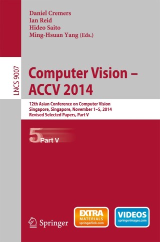 Imagen de portada: Computer Vision -- ACCV 2014 9783319168135