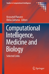 Cover image: Computational Intelligence, Medicine and Biology 9783319168432