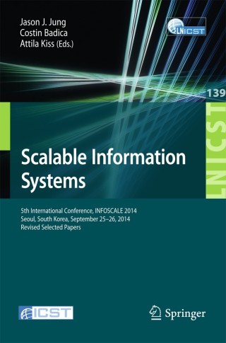 Cover image: Scalable Information Systems 9783319168678