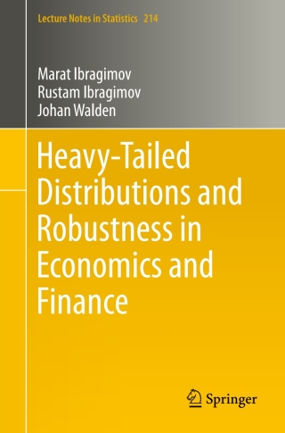 Cover image: Heavy-Tailed Distributions and Robustness in Economics and Finance 9783319168760