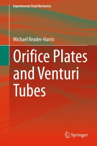 Cover image: Orifice Plates and Venturi Tubes 9783319168791