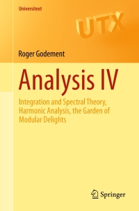 Cover image: Analysis IV 9783319169064