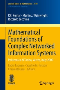 表紙画像: Mathematical Foundations of Complex Networked Information Systems 9783319169668