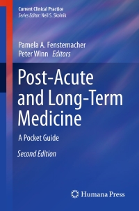 Titelbild: Post-Acute and Long-Term Medicine 2nd edition 9783319169781