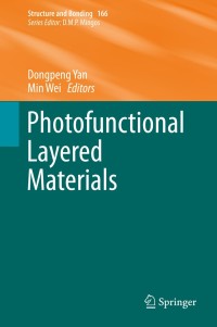 Imagen de portada: Photofunctional Layered Materials 9783319169903