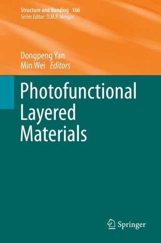 صورة الغلاف: Photofunctional Layered Materials 9783319169903