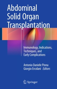 Cover image: Abdominal Solid Organ Transplantation 9783319169965